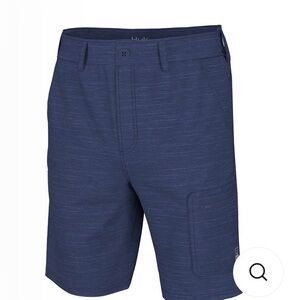 NWT Men’s HUK Next Level 10.5 Shorts / Size M / Color : Slub Naval Academy